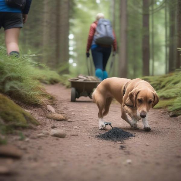 Etiquette for hiking with your dog