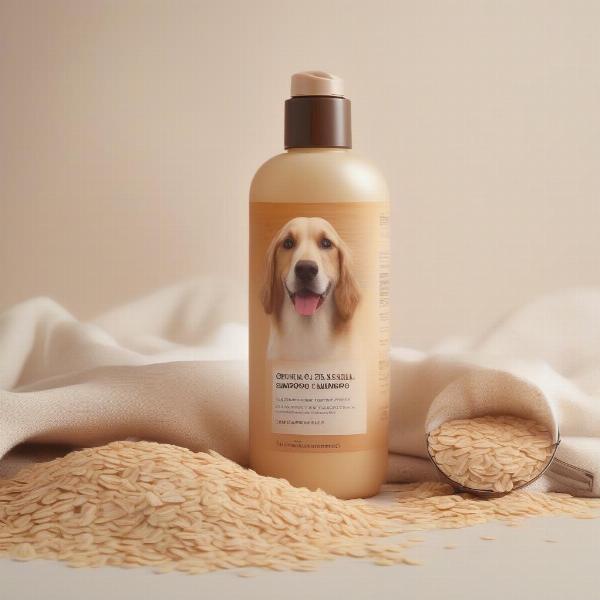 Oatmeal shampoo for itchy dog skin