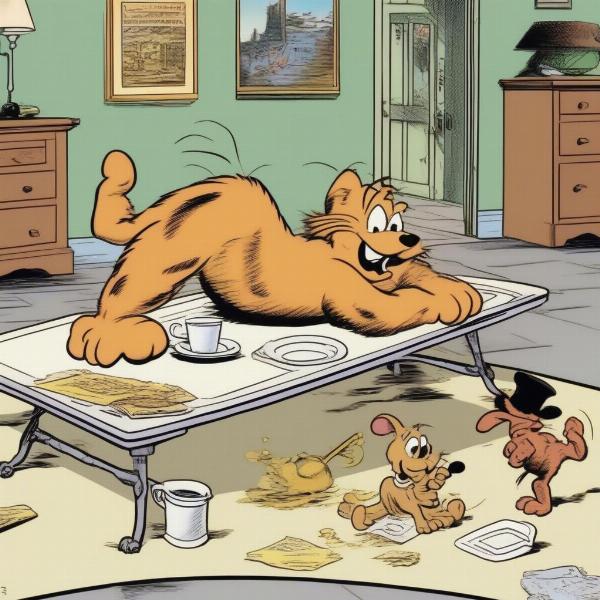 Odie and Garfield's Relationship: A Love-Hate Dynamic