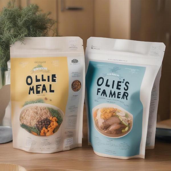 Ollie and Farmers Dog Meal Options