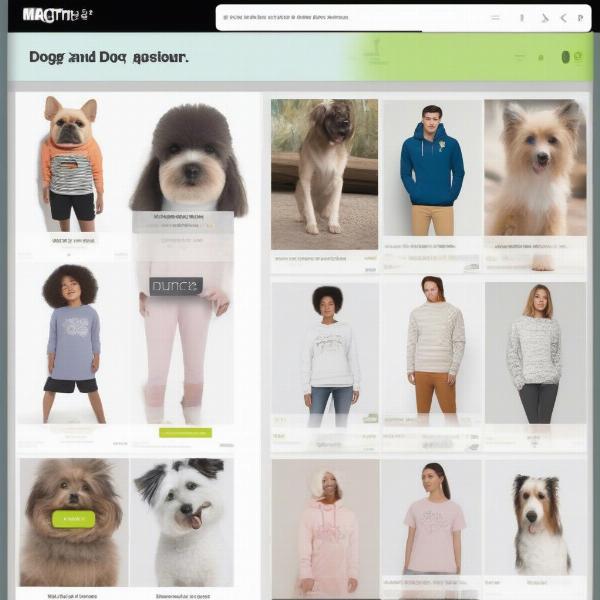 Online Shops Selling Matching Dog and Owner Clothes