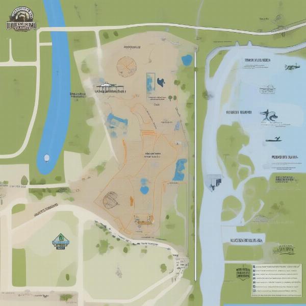 Orange Beach Dog Park Location Map