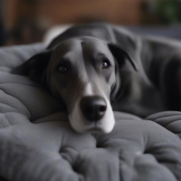 Orthopedic Dog Bed with Dog