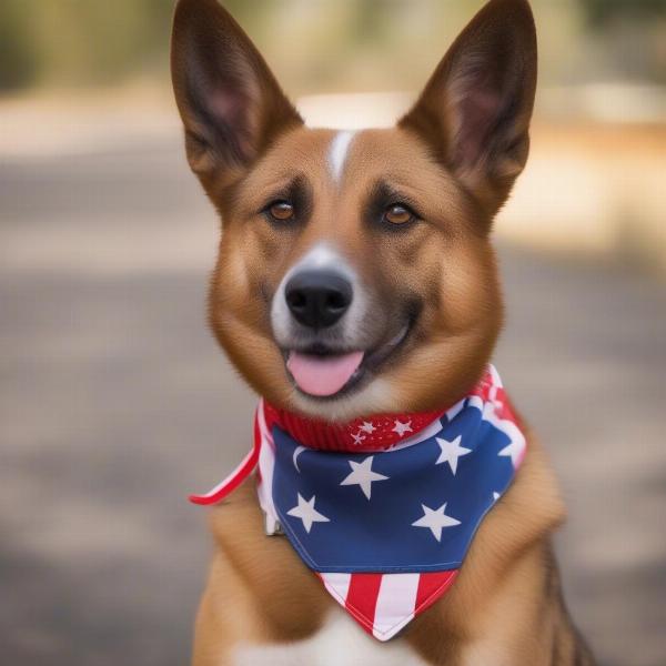 Patriotic Dog Accessories