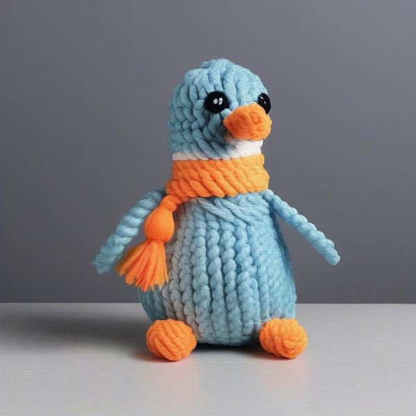 Rope Penguin Dog Toy