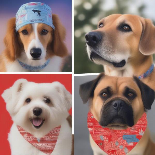 Benefits of personalised dog bandanas