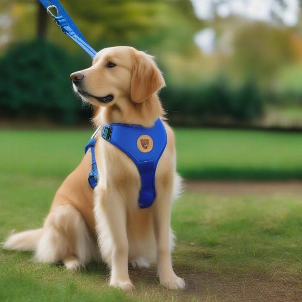 Personalised Dog Harness Example