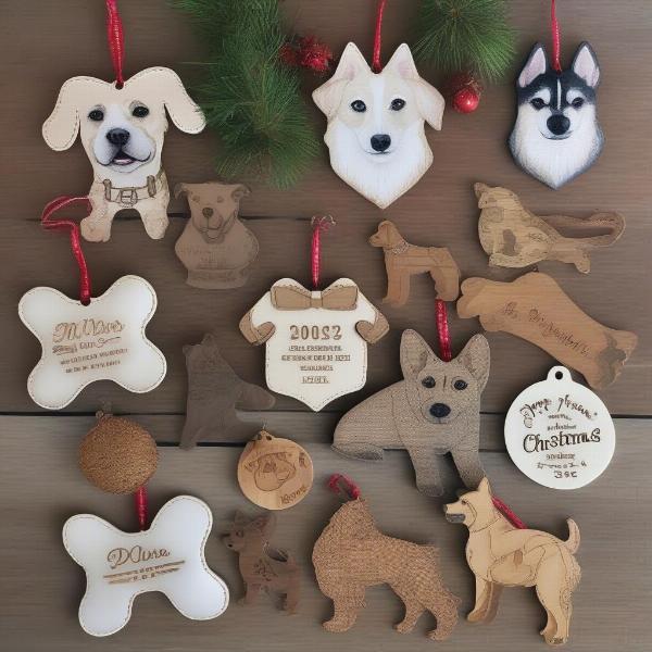 Personalized Dog Christmas Ornament Ideas