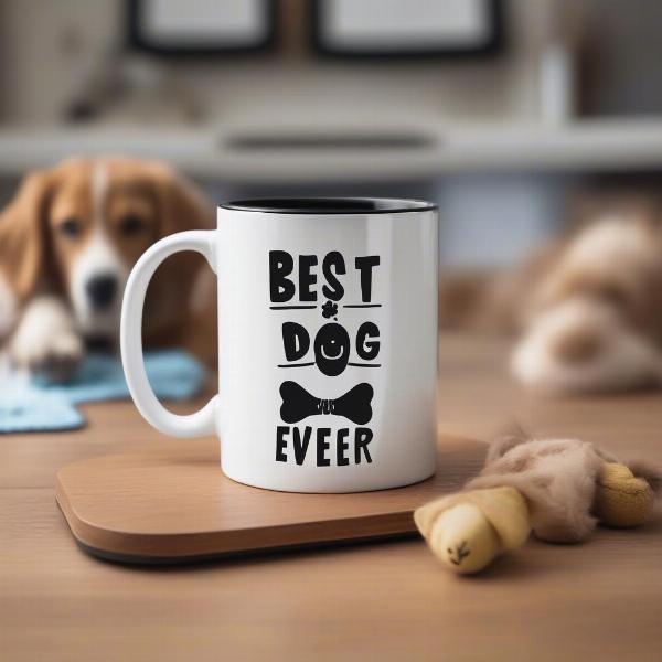 Personalized Dog Dad Mug