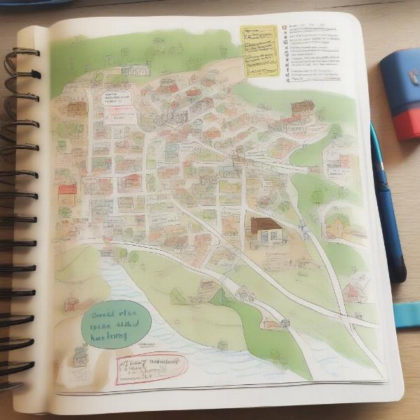 Personalized Dog Map in a Notebook