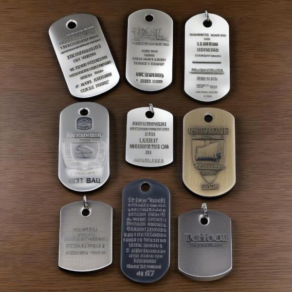 Examples of Personalized Msstate Dog Tags