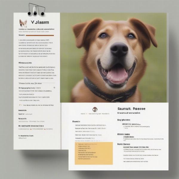 Pet Resume for Rentals