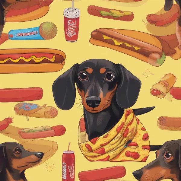 Accessories for Hot Dog Outfits