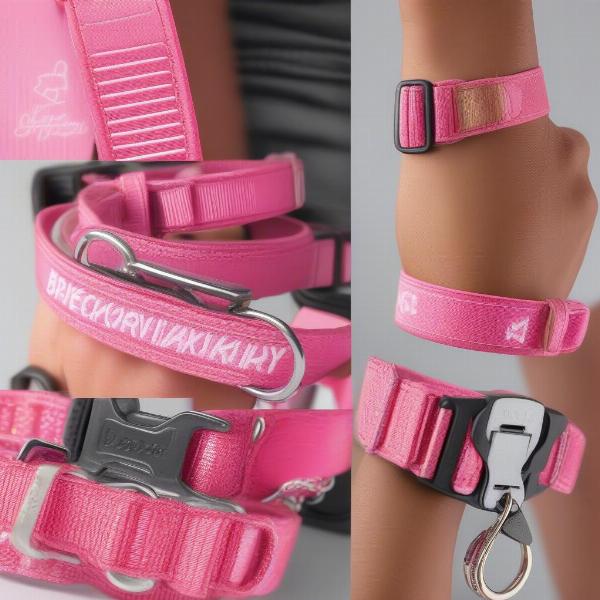 Pink Dog Collar Safety Features