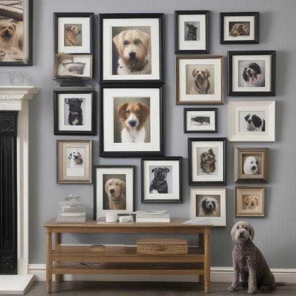 Pollyanna Pickering Dog Print Gallery Wall