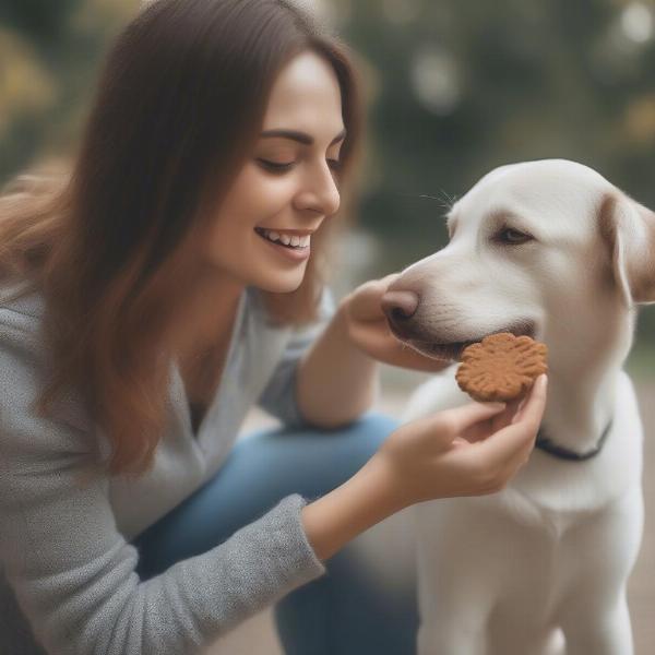 Positive dog interaction and training