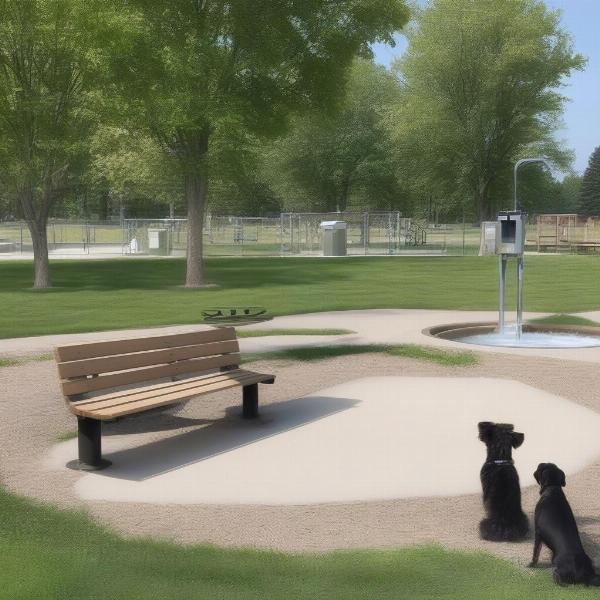 Pottersburg Off-Leash Dog Park Amenities