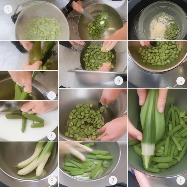 Preparing Okra for Dogs