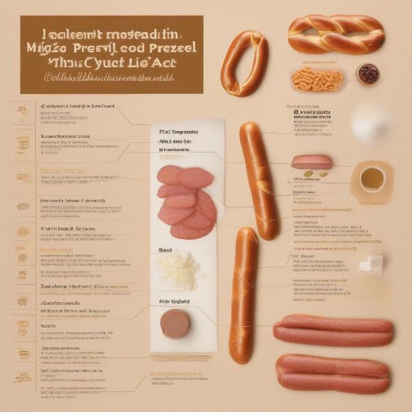 Pretzel Dog Mini Ingredients