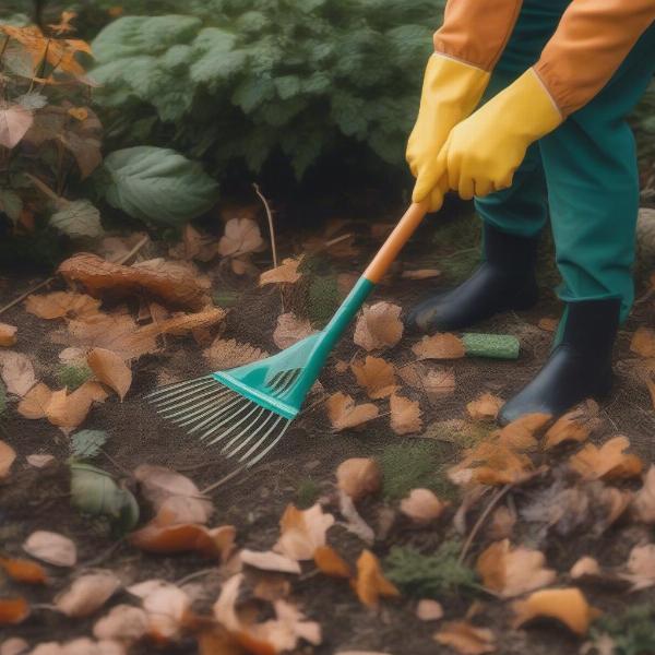 Preventing slug and snail infestations: Garden cleanup