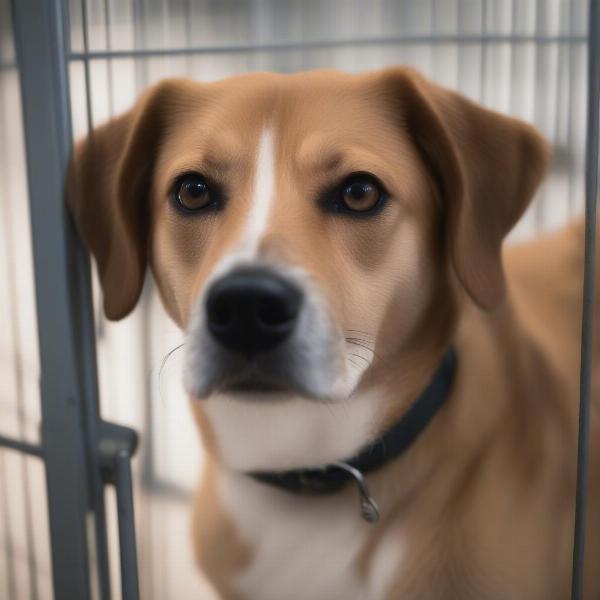 Reactive Dog Showing Anxiety