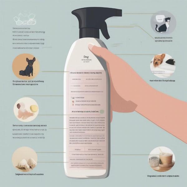 Reading Dog Shampoo Label