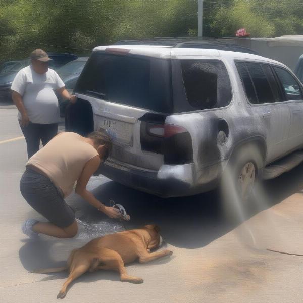 Rescuing a Dog from a Hot Car