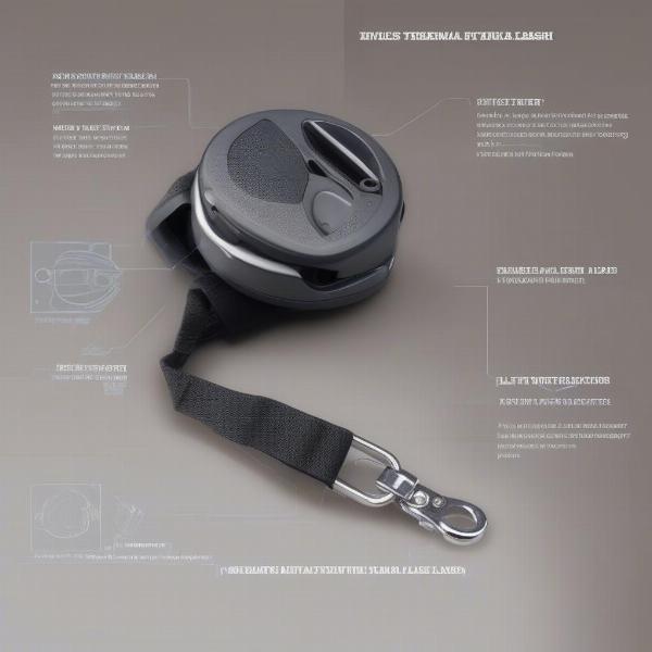 Retractable Flexi Leash Mechanism