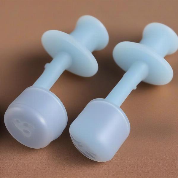 Reusable silicone dog ear plugs