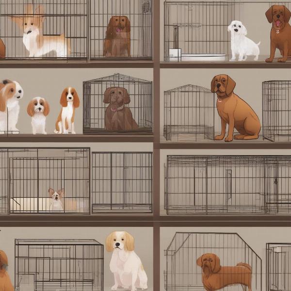 Rosewood Dog Cages and Suitable Dog Breeds