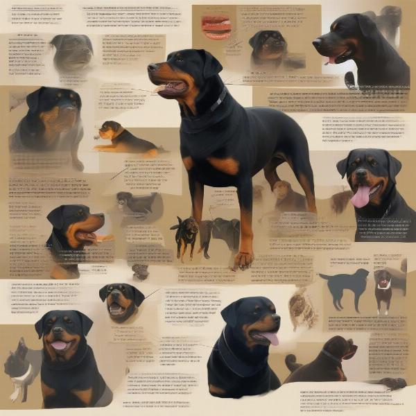 Situations where a muzzle might be necessary for a Rottweiler