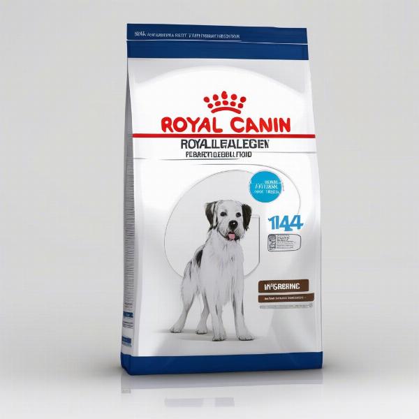 Royal Canin Hypoallergenic Dog Food Packaging