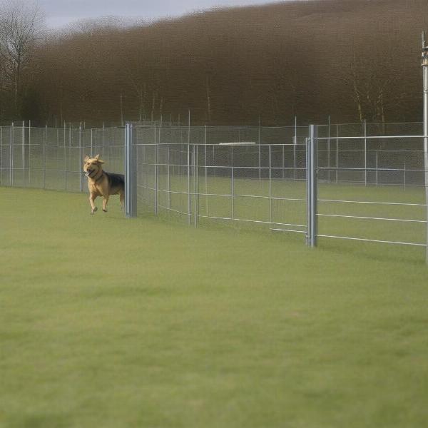 Secure Fencing at Broxburn Dog Field