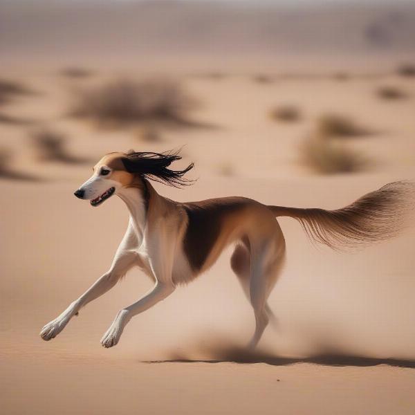 Saluki, an ancient hunting dog