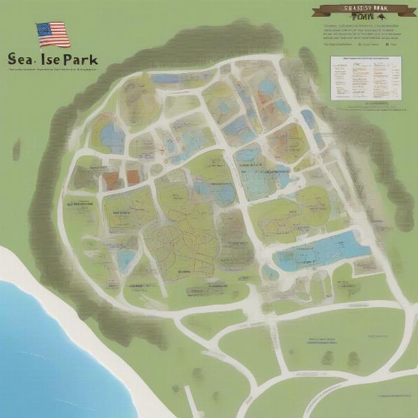 Map of Sea Isle Dog Park