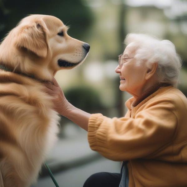 Senior Dog Care and Loving Companionship