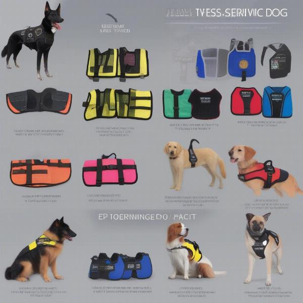 Different Types of Service Dog Vests