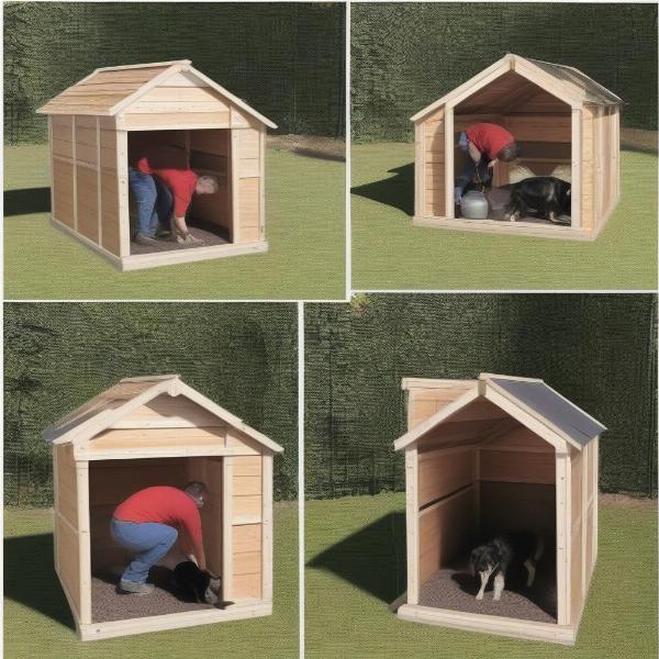 Setting Up a 6x6 Dog Kennel