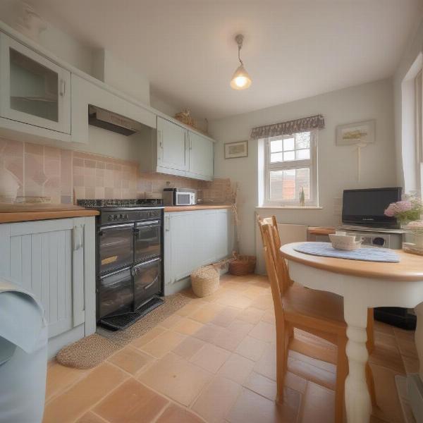 Dog-friendly cottage in Sheringham with a fenced garden