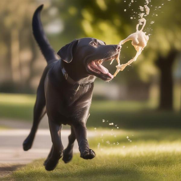 Shiny Coated Dog After Brewers Yeast