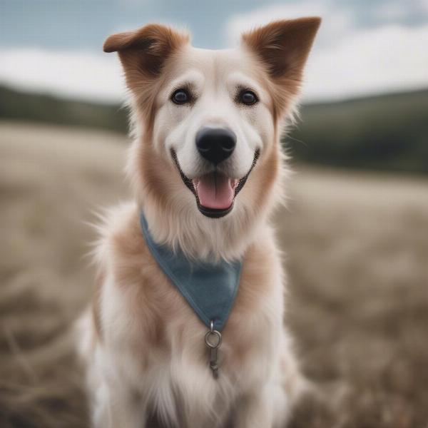 Healthy Dog with Shiny Coat