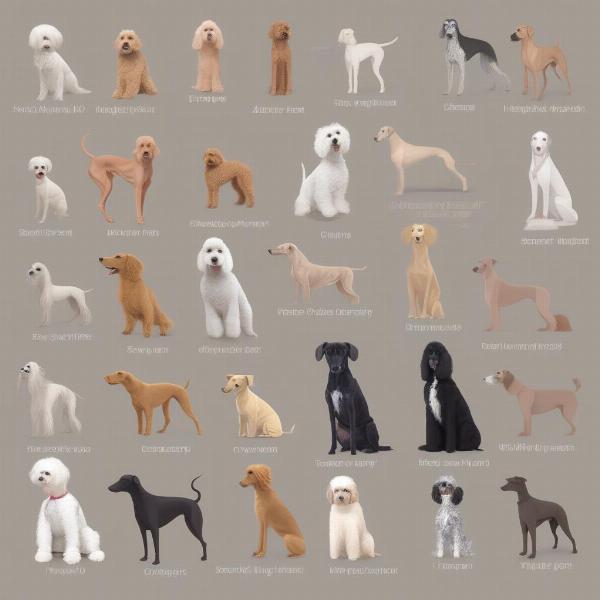 Examples of Single Coat Dog Breeds