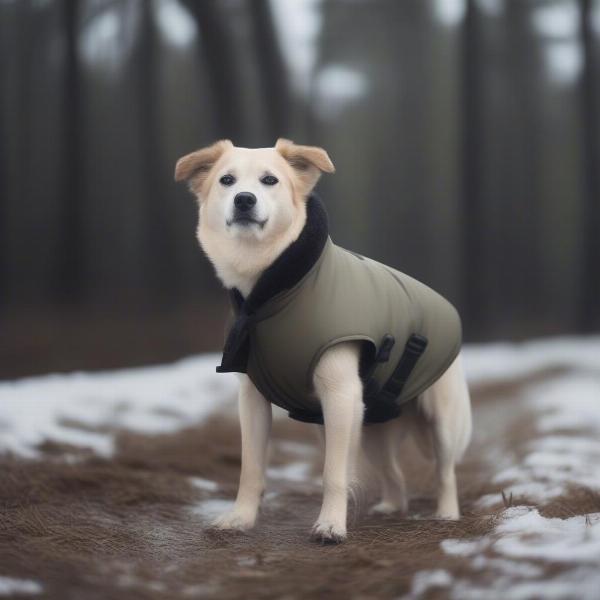 Protecting a Single Coated Dog in Winter