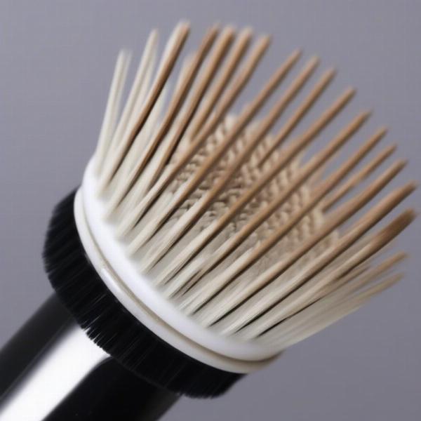 Slicker brush for detangling dog hair