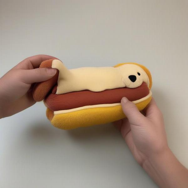 Checking the Safety of a Squishable Hot Dog Toy