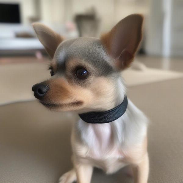 Static Correction Collar for a Small Dog