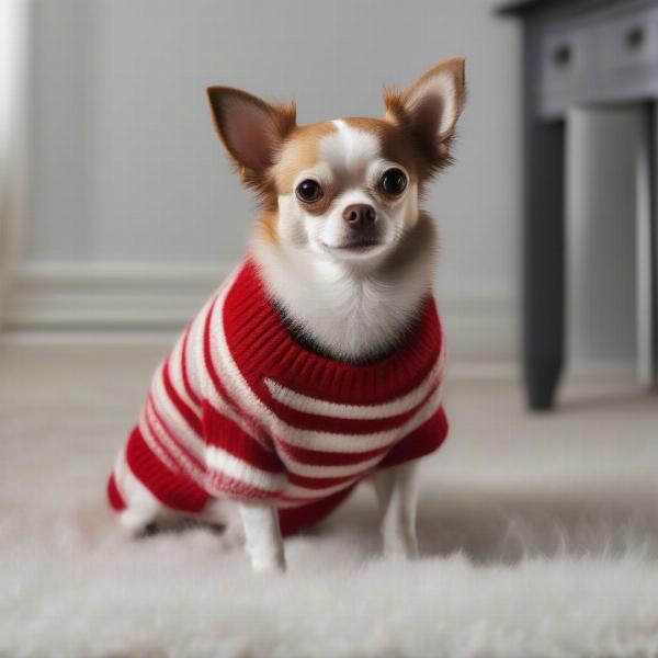 Striped Dog Sweater