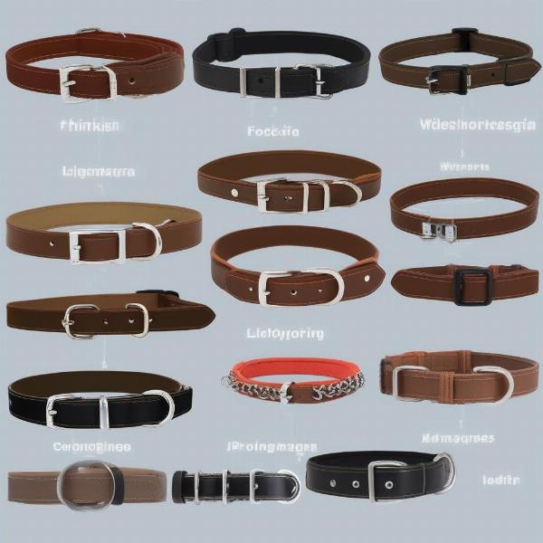 Different Types of Strong Dog Collars