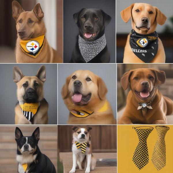 Styling a Steelers Dog Bandana