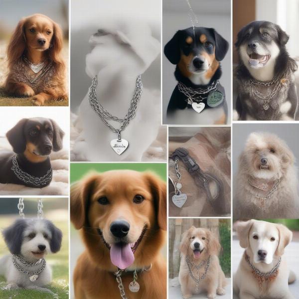 Stylish Dog Necklace Chains